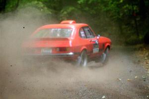 Mike Hurst / Randall Short Ford Capri on SS16, Mount Marquette.