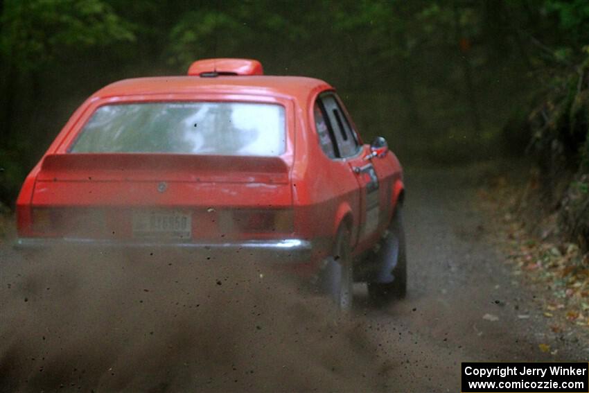 Mike Hurst / Randall Short Ford Capri on SS16, Mount Marquette.