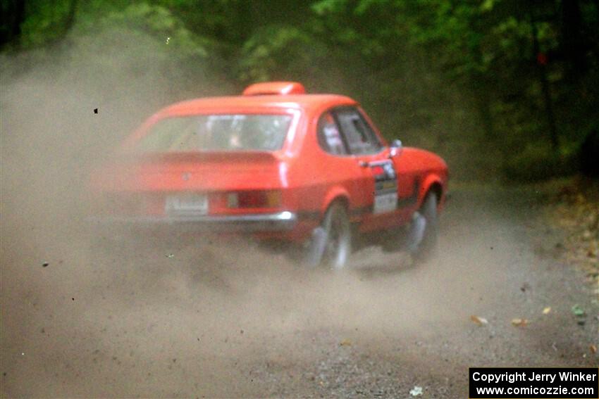 Mike Hurst / Randall Short Ford Capri on SS16, Mount Marquette.