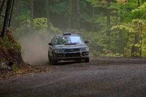 Dylan Gondyke / Zach Stewart Subaru Impreza on SS16, Mount Marquette.