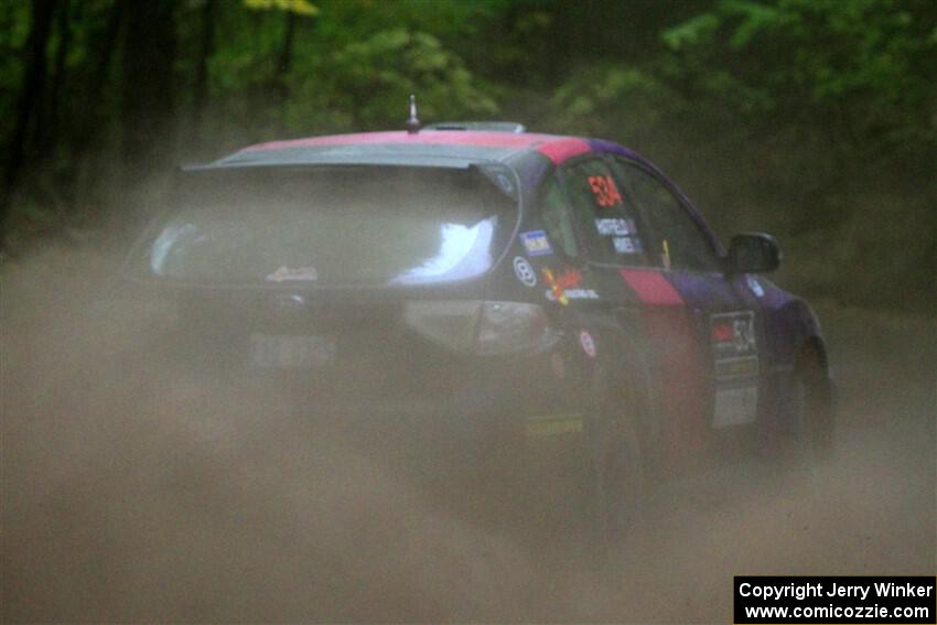 Silas Himes / Aleut Hatfield Subaru WRX STi on SS16, Mount Marquette.