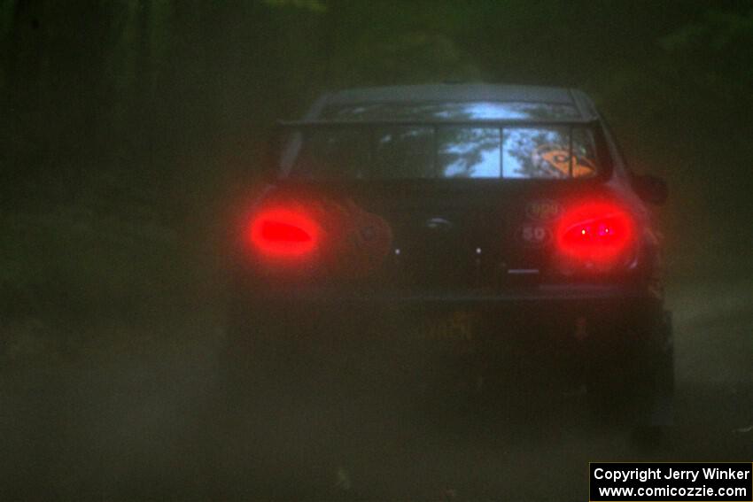 Sam Jacques / Kyle Cooper Subaru Impreza on SS16, Mount Marquette.