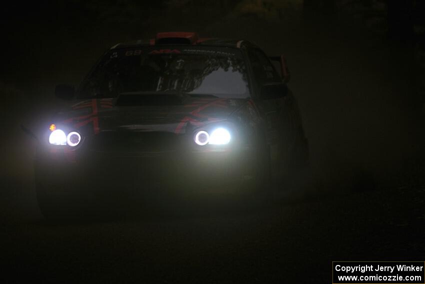 Gabe Jacobsohn / Jason Hack Subaru WRX STi on SS16, Mount Marquette.