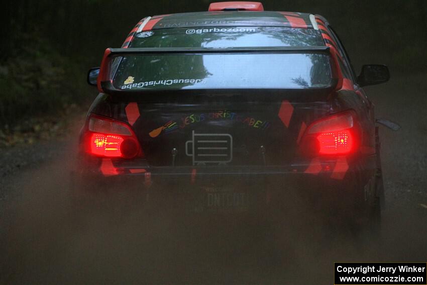 Gabe Jacobsohn / Jason Hack Subaru WRX STi on SS16, Mount Marquette.