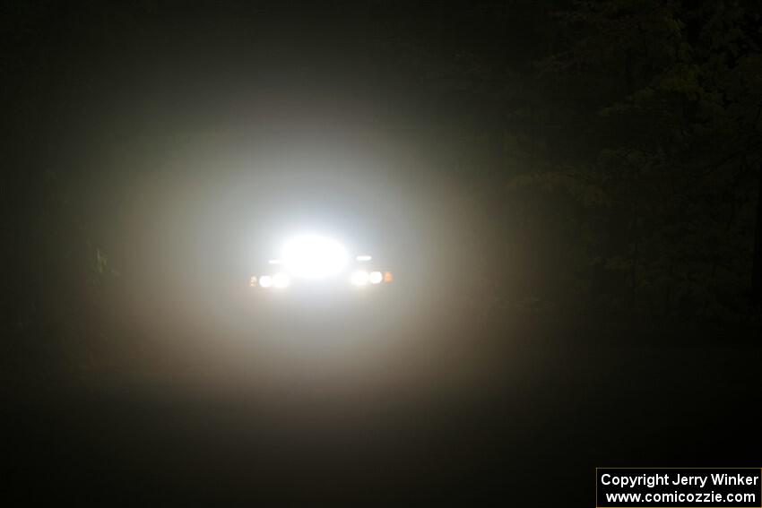 Matt Nykanen / Lars Anderson BMW 328i on SS16, Mount Marquette.