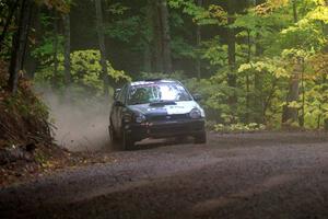 John Farrow / Michael Farrow Subaru WRX on SS16, Mount Marquette.