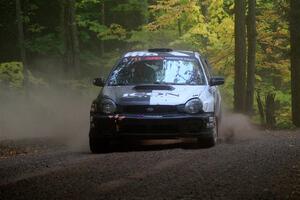 John Farrow / Michael Farrow Subaru WRX on SS16, Mount Marquette.