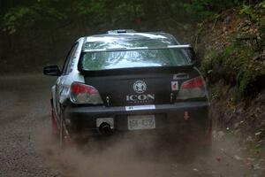 John Farrow / Michael Farrow Subaru WRX on SS16, Mount Marquette.