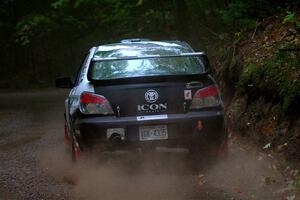 John Farrow / Michael Farrow Subaru WRX on SS16, Mount Marquette.