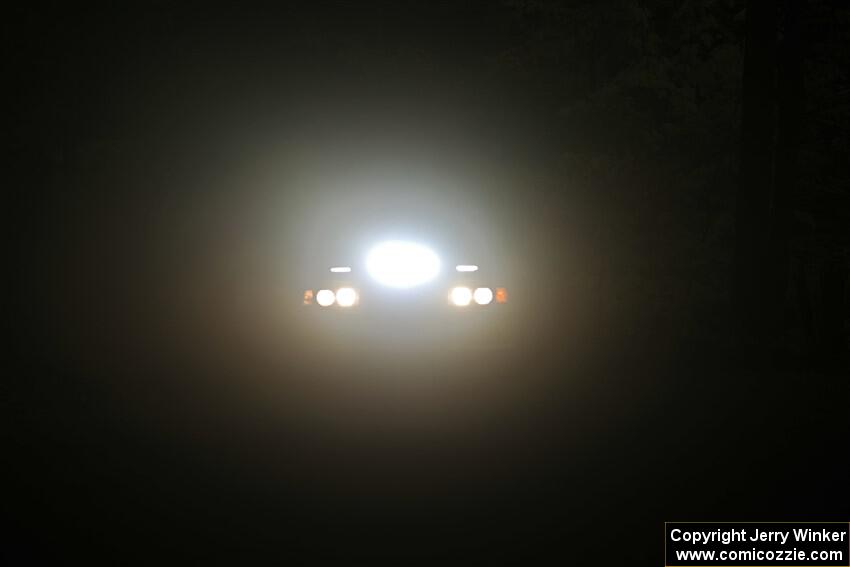 Matt Nykanen / Lars Anderson BMW 328i on SS16, Mount Marquette.