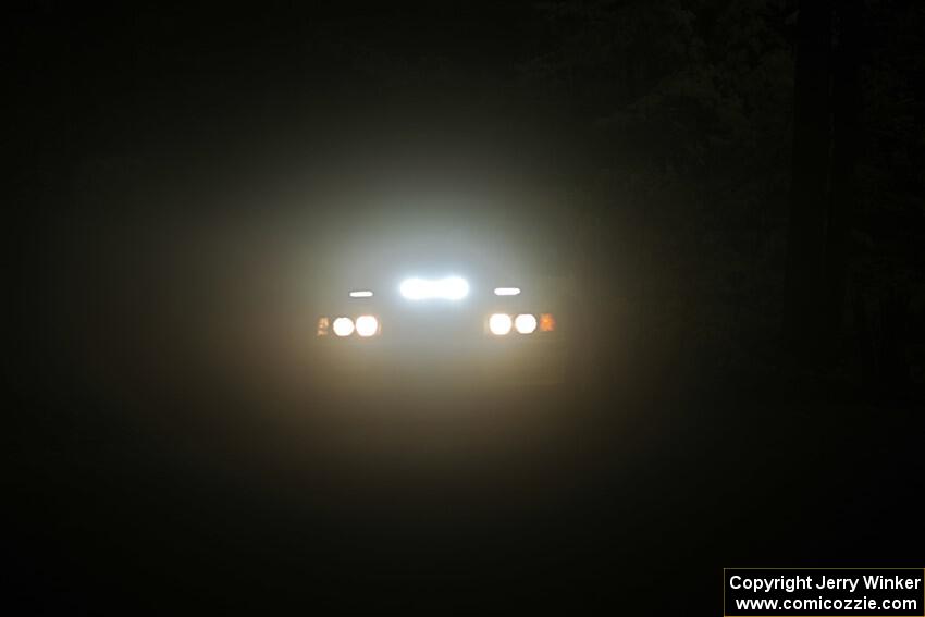 Matt Nykanen / Lars Anderson BMW 328i on SS16, Mount Marquette.