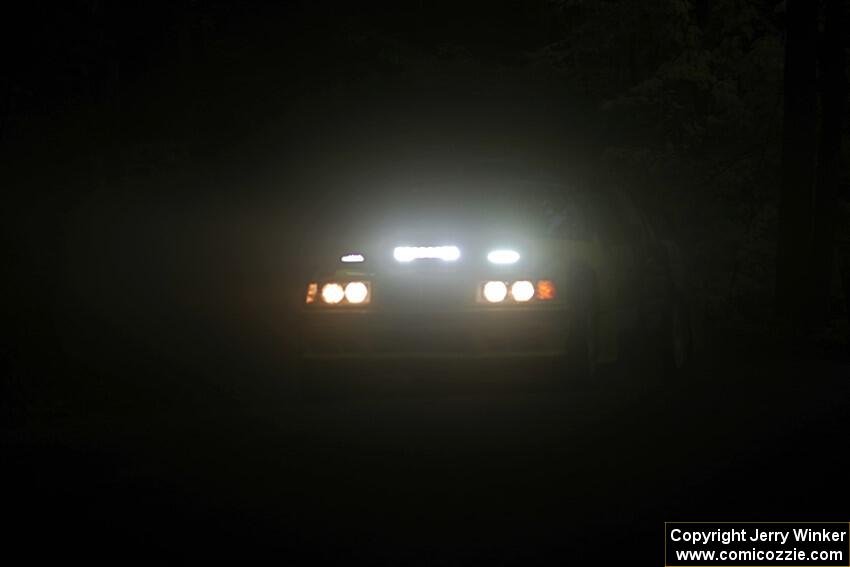 Matt Nykanen / Lars Anderson BMW 328i on SS16, Mount Marquette.