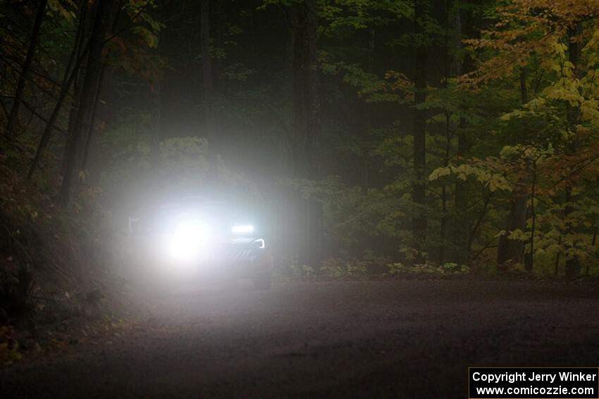 Andrew Layton / Joe Layton Subaru Impreza on SS16, Mount Marquette.