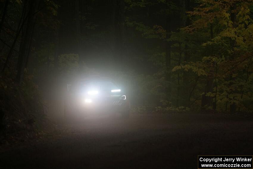 Andrew Layton / Joe Layton Subaru Impreza on SS16, Mount Marquette.