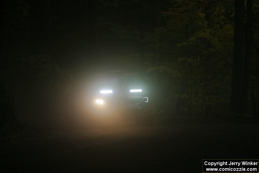 Andrew Layton / Joe Layton Subaru Impreza on SS16, Mount Marquette.