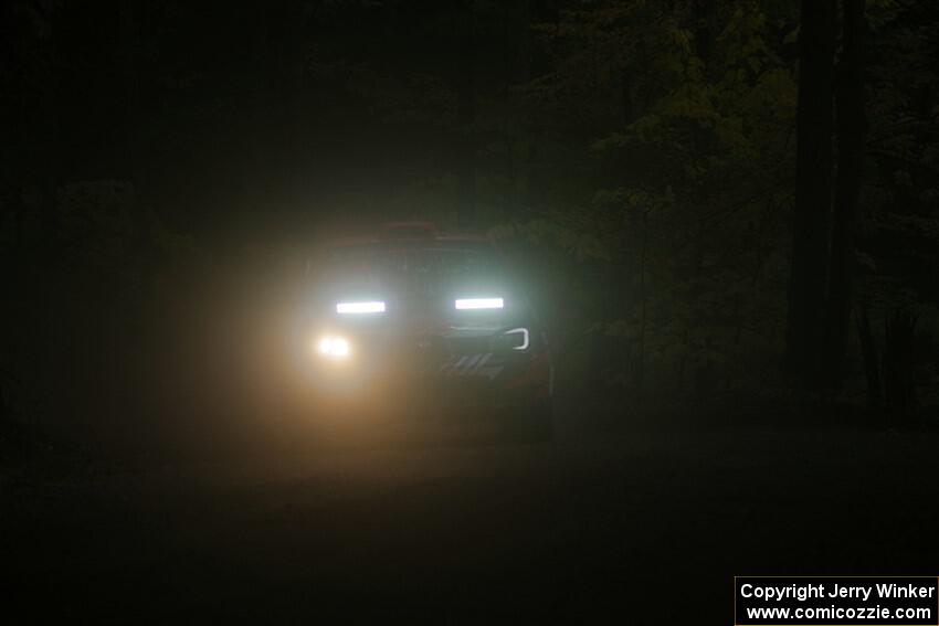 Andrew Layton / Joe Layton Subaru Impreza on SS16, Mount Marquette.