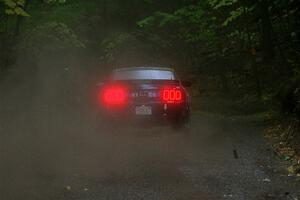 Dan Hayes / Boyd Smith Ford Mustang GT on SS16, Mount Marquette.