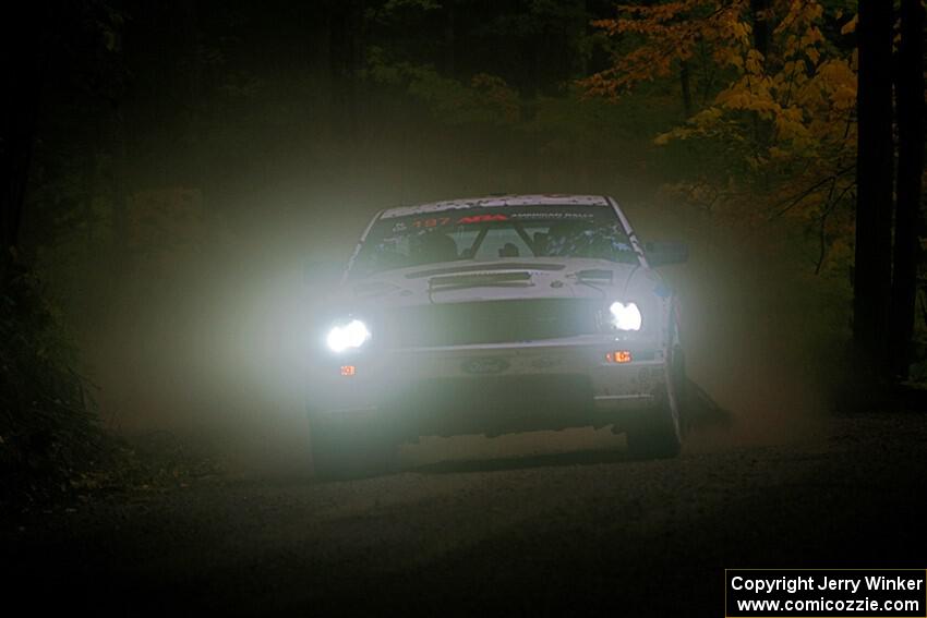 Dan Hayes / Boyd Smith Ford Mustang GT on SS16, Mount Marquette.