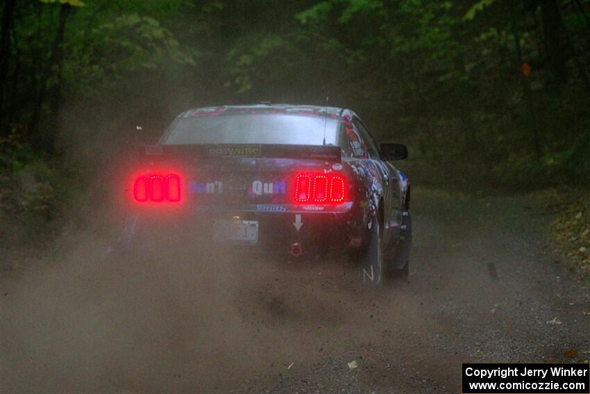 Dan Hayes / Boyd Smith Ford Mustang GT on SS16, Mount Marquette.