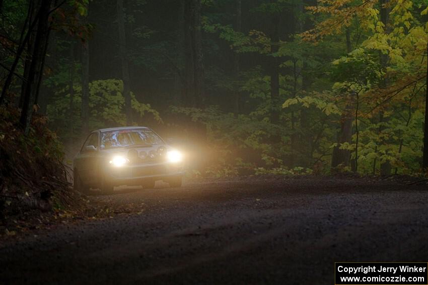 Madelyn Tabor / Sophia McKee Subaru Impreza 2.5RS on SS16, Mount Marquette.