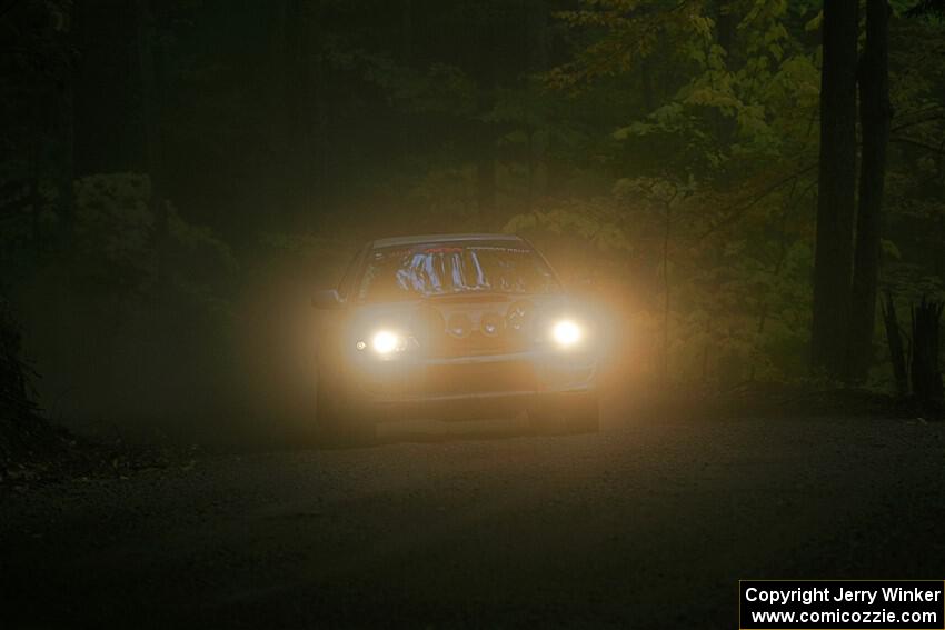 Madelyn Tabor / Sophia McKee Subaru Impreza 2.5RS on SS16, Mount Marquette.