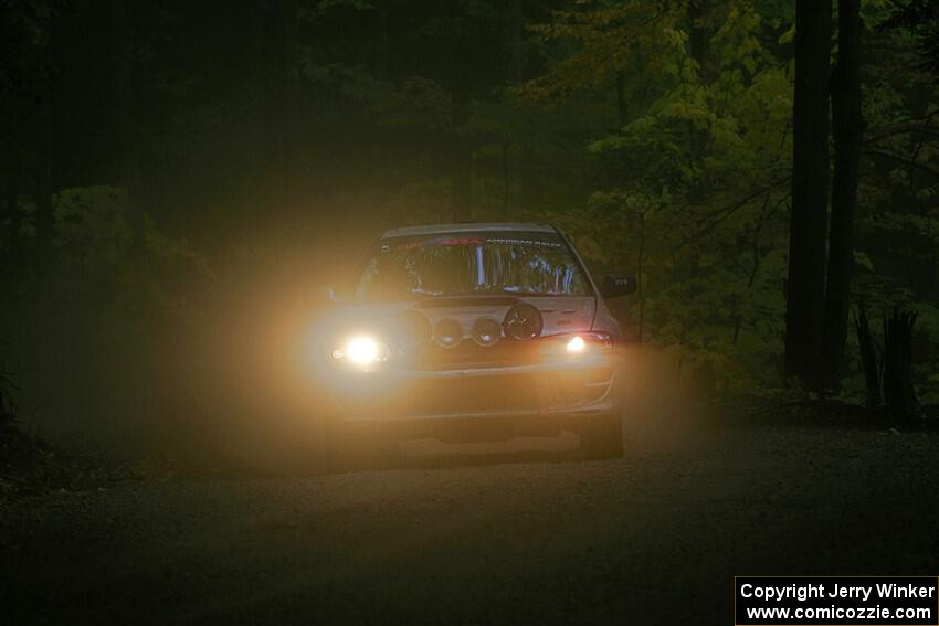 Madelyn Tabor / Sophia McKee Subaru Impreza 2.5RS on SS16, Mount Marquette.