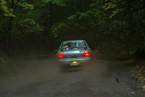 Madelyn Tabor / Sophia McKee Subaru Impreza 2.5RS on SS16, Mount Marquette.