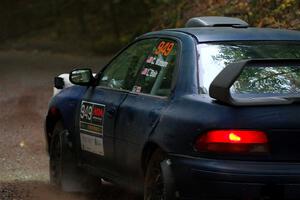 Charles Watson / Logan Bair Subaru Impreza on SS16, Mount Marquette.