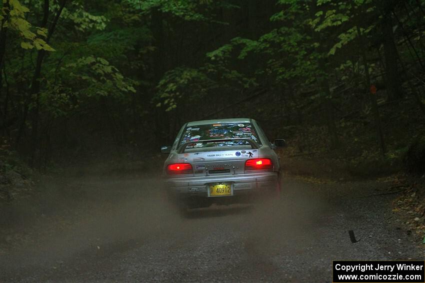 Madelyn Tabor / Sophia McKee Subaru Impreza 2.5RS on SS16, Mount Marquette.