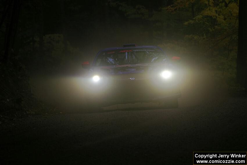 Santiago Iglesias / R.J. Kassel Subaru BRZ on SS16, Mount Marquette.