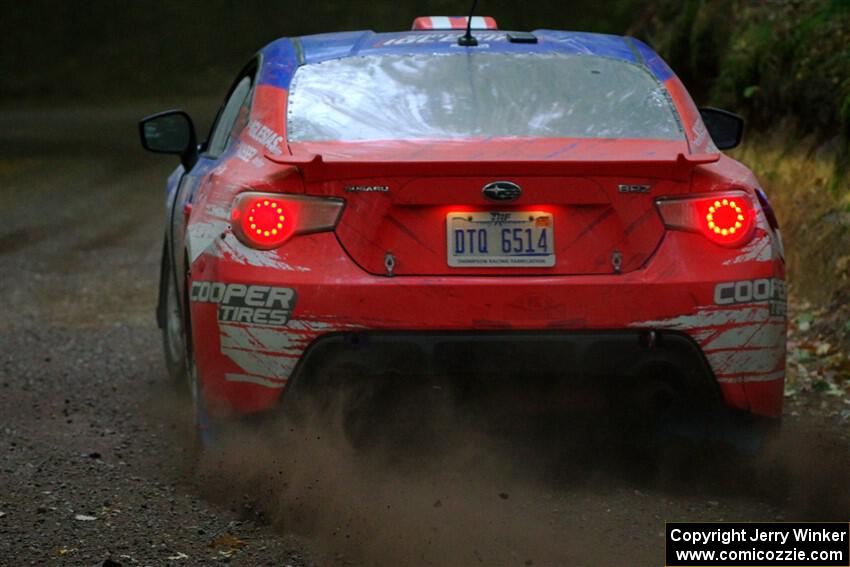 Santiago Iglesias / R.J. Kassel Subaru BRZ on SS16, Mount Marquette.