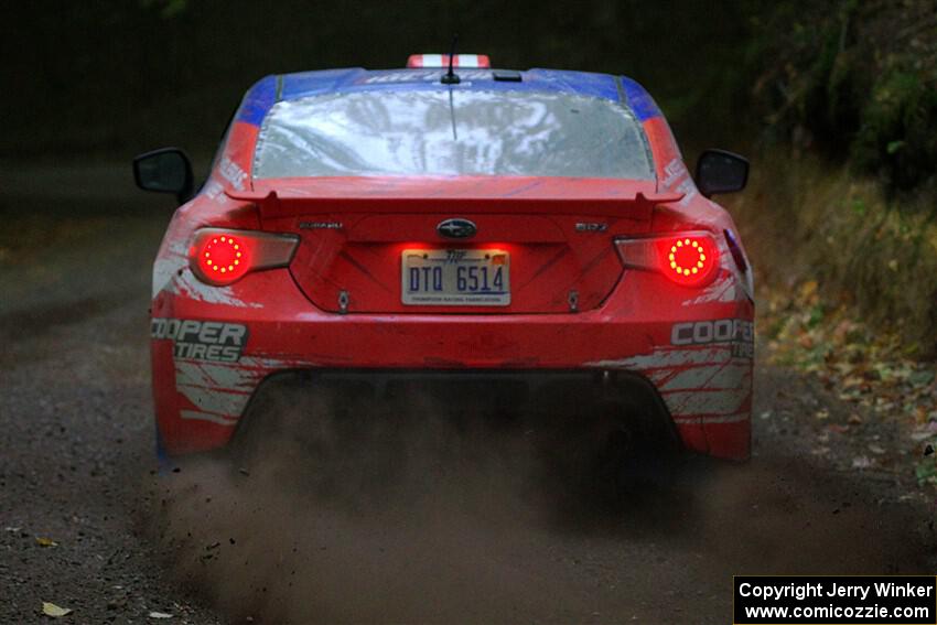 Santiago Iglesias / R.J. Kassel Subaru BRZ on SS16, Mount Marquette.