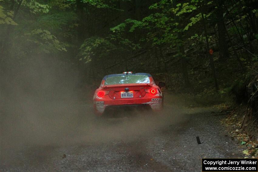 Santiago Iglesias / R.J. Kassel Subaru BRZ on SS16, Mount Marquette.