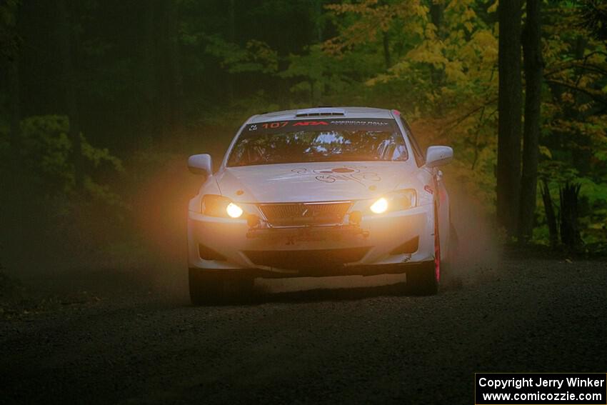 Richo Healey / Michelle Miller Lexus IS250 on SS16, Mount Marquette.