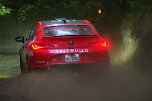 Chris Sladek / Weston Davis Acura Integra on SS16, Mount Marquette.