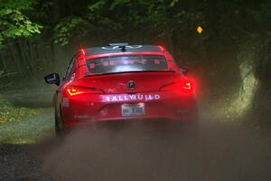 Chris Sladek / Weston Davis Acura Integra on SS16, Mount Marquette.