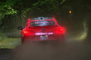 Chris Sladek / Weston Davis Acura Integra on SS16, Mount Marquette.