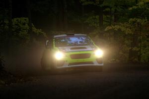 Tim Rooney / Claudia Barbera-Pullen Subaru WRX STi on SS16, Mount Marquette.