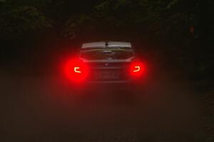 Tim Rooney / Claudia Barbera-Pullen Subaru WRX STi on SS16, Mount Marquette.