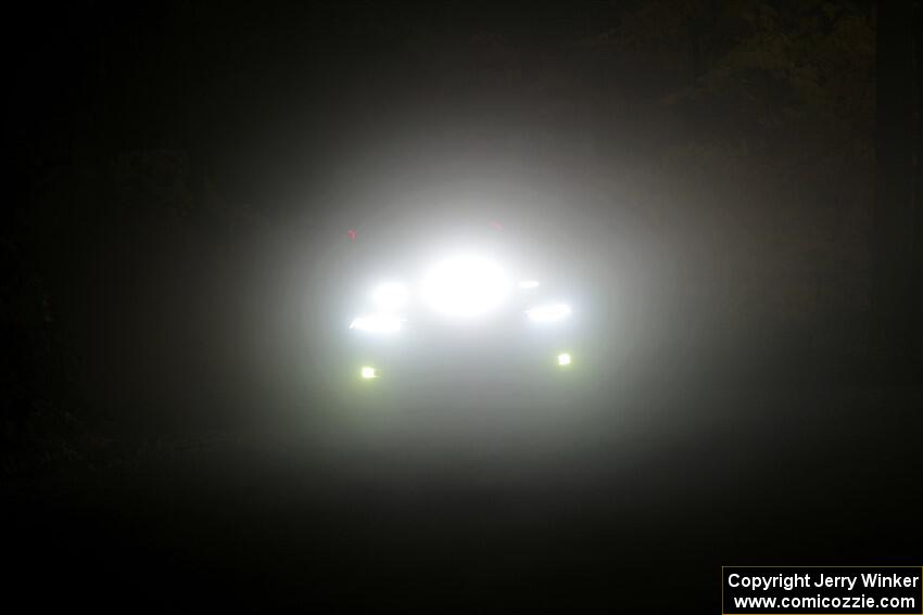 Chris Sladek / Weston Davis Acura Integra on SS16, Mount Marquette.