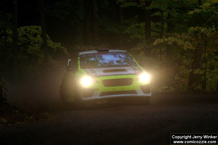 Tim Rooney / Claudia Barbera-Pullen Subaru WRX STi on SS16, Mount Marquette.