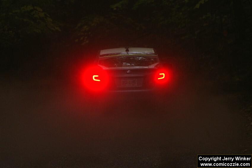 Tim Rooney / Claudia Barbera-Pullen Subaru WRX STi on SS16, Mount Marquette.