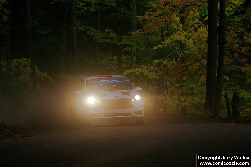 Roberto Yglesias / Sara Nonack Ford Fiesta ST on SS16, Mount Marquette.