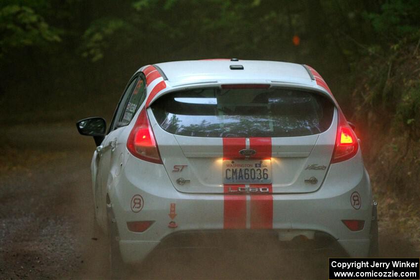 Roberto Yglesias / Sara Nonack Ford Fiesta ST on SS16, Mount Marquette.