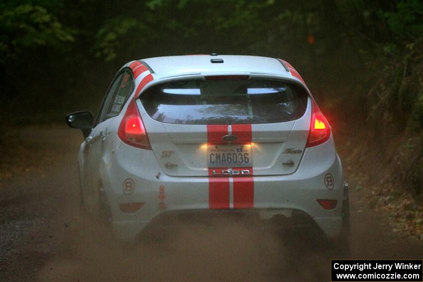 Roberto Yglesias / Sara Nonack Ford Fiesta ST on SS16, Mount Marquette.