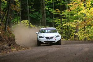 Michael Hooper / Michael Hordijk Lexus IS350 on SS16, Mount Marquette.