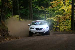 Michael Hooper / Michael Hordijk Lexus IS350 on SS16, Mount Marquette.