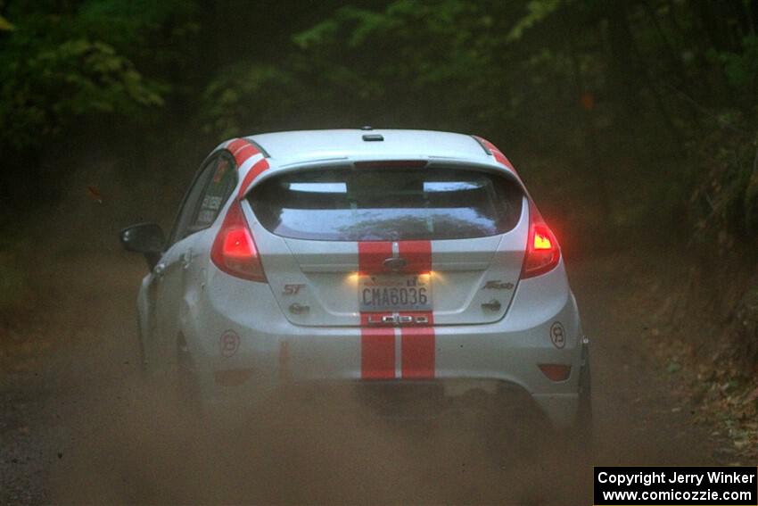 Roberto Yglesias / Sara Nonack Ford Fiesta ST on SS16, Mount Marquette.