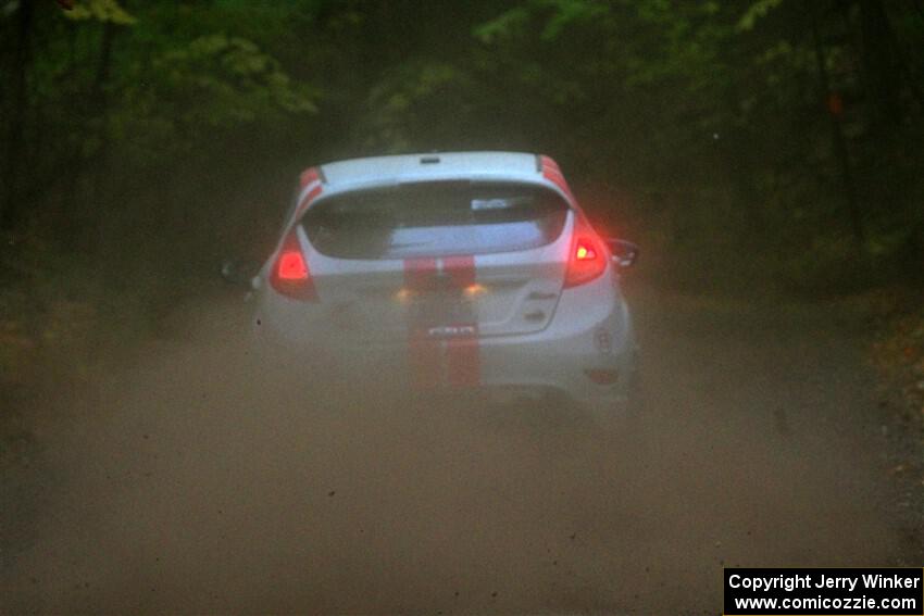 Roberto Yglesias / Sara Nonack Ford Fiesta ST on SS16, Mount Marquette.