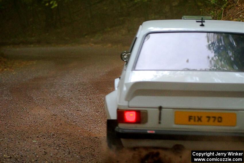 Ryan Booth / Nick Dobbs Ford Escort Mk II on SS16, Mount Marquette.